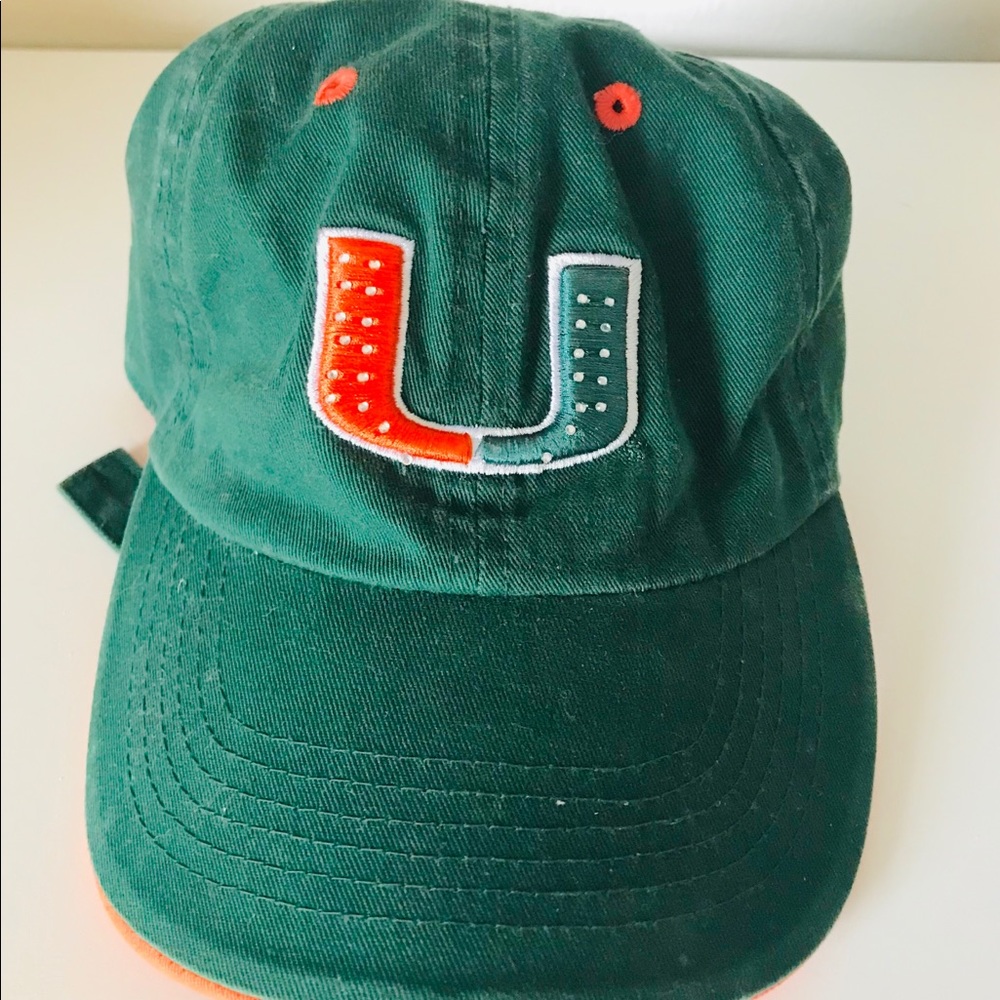 University Of MIAMI HURRICANES Hat Cap